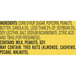 Snack box of caramel popcorn with peanuts, 3.5 oz, 12-pack