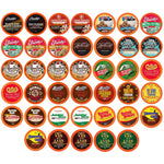 Variety Pack of 40 High Caffeine Coffee Pods for Keurig K Cup Brewers