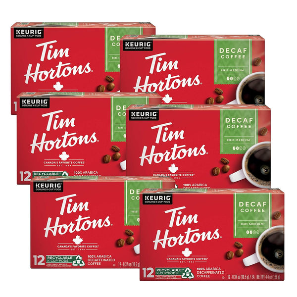 Tim Hortons Original Blend Medium Roast Coffee K-Cup Pods Compatible with Keurig Brewers