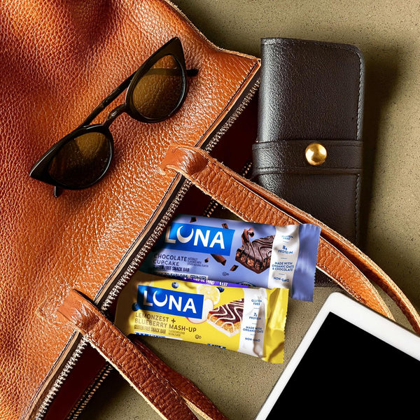 Luna Bar Mash-Ups LemonZest Blueberry Flavor 15 Pack Gluten Free Snack Bars