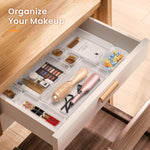 Drawer Organizer for Bathroom, Vanity, and Desk Drawers