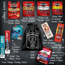 Beef Jerky Gift Baskets for Men with Meat and Cheese Variety Pack