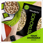 Wonderful Roasted & Salted Pistachios, 48 Ounce Resealable Bag, Gluten Free, Protein Snacks