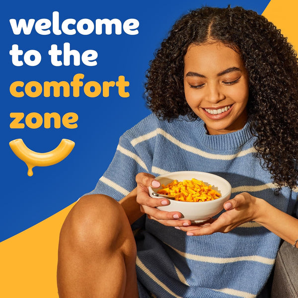 Kraft Original Macaroni and Cheese, 4 Boxes, 7.25 oz, No Artificial Flavors, Preservatives or Dyes, EBT Eligible