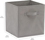 Amazon Basics Collapsible Fabric Storage Cubes Organizer with Handles