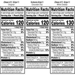 Gripz Mini Baked Snack Crackers Variety Pack 11oz Box 12 Pouches