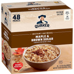 Quaker Instant Oatmeal, Original, Individual Packets, 0.98 Ounce , 48 Count (Pack of 1 )