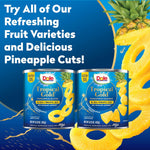 Dole Tropical Gold Pineapple Chunks in 100% Pineapple Juice, Gluten Free, 15.25 Oz, 12 Count