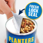 PLANTERS Lightly Salted Mix Nuts - 15 Oz Canister, Plant-Based Protein, Party Snack
