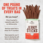 Rocco & Roxie Beef Jerky Dog 1 lb Made in USA