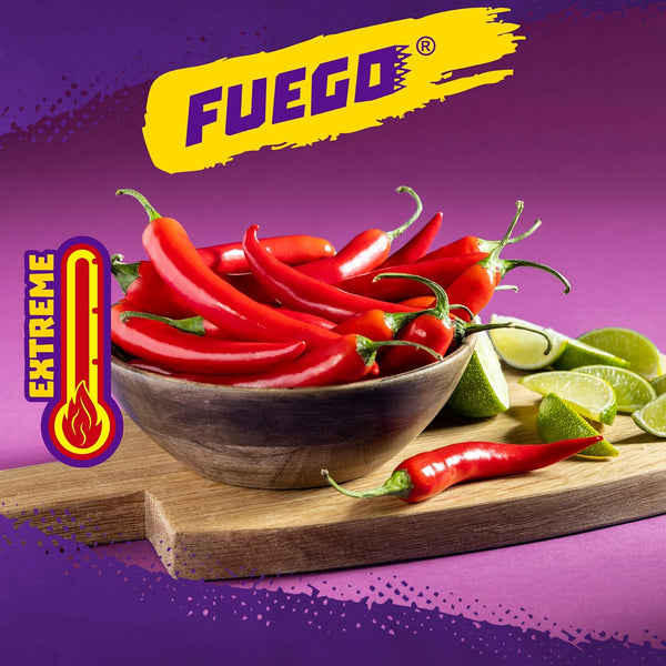 Takis Fuego Mini 25 pc 1.23 oz Bite Size Multipack Rolled Tortilla Chips