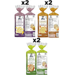 Quaker Large Rice Cakes, 3 Flavor Variety Pack, Gluten Free, 6 Count
