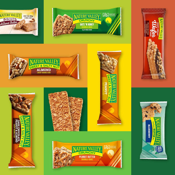 Nature Valley Cinnamon Almond Butter Biscuit Sandwiches, 10 Bars, 13.5 oz, Pack of 6