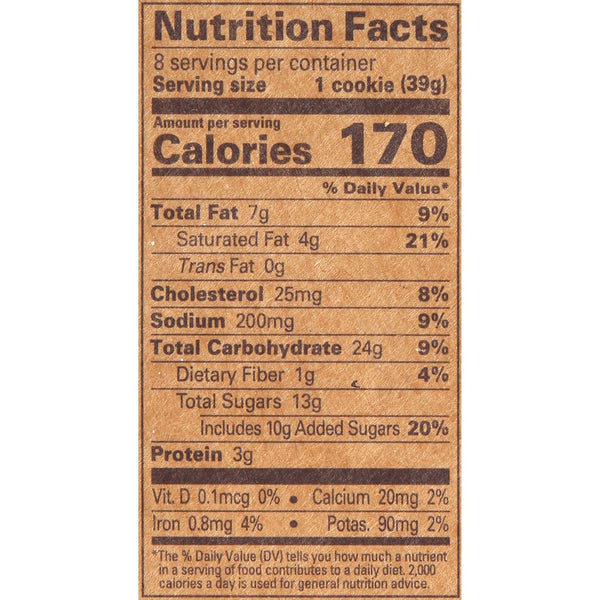 Christie Cookie Co., Oatmeal Raisin Cookies,Gourmet Cookies (8ct) (Sold Frozen)