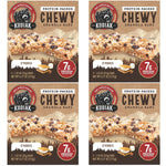 Kodiak Cakes Chewy Granola Snack Bars, S'mores, High Protein, 100% Whole Grains, Pack of 4