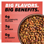 Wonderful Chili Roasted Pistachios, 11 Ounce Resealable Bag, Protein Snacks, Gluten Free, College Snacks