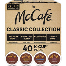 McCafe Classic Collection Single-Serve Coffee K-Cup Pods Variety Pack 40 Count