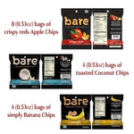 Bare Baked Crunchy Fruit Variety Pack, 16 Count, 0.53 Ounce Bags