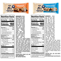 Quaker Protein Granola Bars, 2 Flavor Variety Pack, 10g Protein, 1.41 oz Bars, 20ct