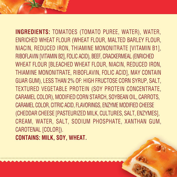 Chef Boyardee Mini Ravioli, 15 oz, 4-Pack: Delicious, Convenient Pasta Meal