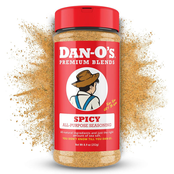 Dan-O's 7.6 oz Sugar-Free All-Purpose Cheesening Seasoning for Pizza Popcorn Chicken Bread and More