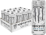 Monster Energy Zero Ultra, Sugar Free Energy Drink, 16 Ounce | Pack of 15