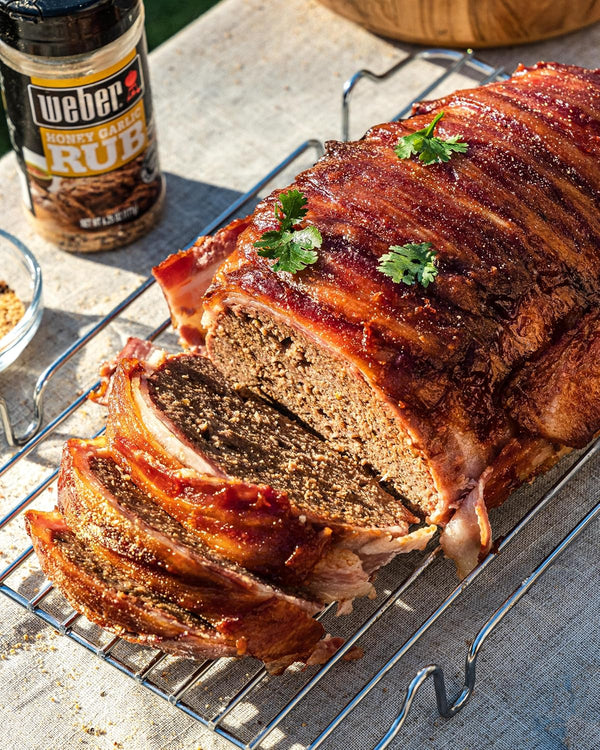 Weber Honey Garlic Rub, 6.25 oz, Gluten Free, Savory Seasoning for Pork or Chicken