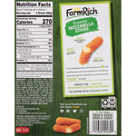 Farm Rich Breaded Mozzarella Cheese Sticks, 22 oz, Frozen Party Appetizer & Snack