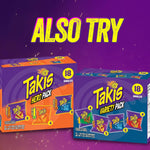 Takis Fuego Mini 25 pc 1.23 oz Bite Size Multipack Rolled Tortilla Chips