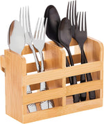 Bambusi Collapsible Bamboo 2 Tier Foldable Wooden Dish Drainer for Countertop
