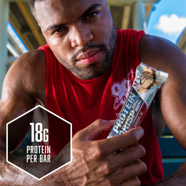 18g Protein Snack Bars with Whey and Fiber, Gluten-Free, 12 Count