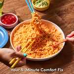 Cheesy Ramen Mac & Cheese Stir-Fry Style Instant Noodles Pack of 4