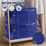 Extra Heavy Duty Large Moving Bags with Strong Zipper & Carrying Handles