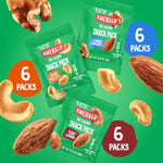 Emerald Nuts 18ct Mixed Nuts Variety Pack, 100-Calorie Individual Packs with Almonds, Walnuts & Cashews
