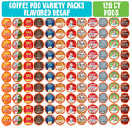 Coffee Pod Variety Packs Flavored Sampler Assorted Compatible with 2.0 K-Cup Brewers Variety Pack 52 Count