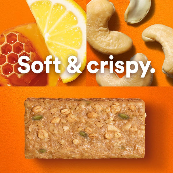 RXBAR Nut Butter and Oat Protein Bars, 12 Count, 23.2oz Box, Lemon Honey Cashew Butter