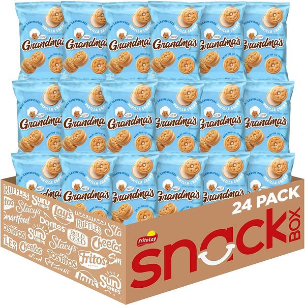 Variety Pack of Grandma's Cookies, 30 Count, Perfect for Snacking