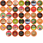 Variety Pack of 40 High Caffeine Coffee Pods for Keurig K Cup Brewers