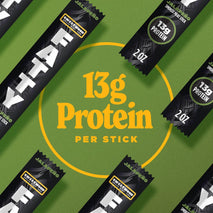 Grass Fed Beef and Pork Meat Sticks, 13g Protein Per Stick, Jalapeno, 2 oz. (Pack of 5)