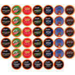 Variety Pack of 40 High Caffeine Coffee Pods for Keurig K Cup Brewers