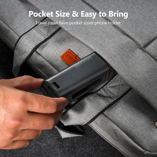 Universal Phone Holder for Airplane Travel with 360 Degree Rotation