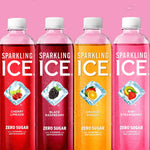 Sparkling Ice Purple Variety Pack, Flavored Water, Zero Sugar, with Vitamins and Antioxidants, 17 fl oz, 12 count (Black Raspberry, Cherry Limeade, Orange Mango, Kiwi Strawberry)