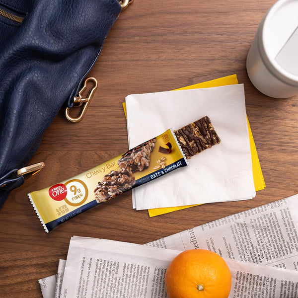 Fiber One Chewy Bars, Oats and Chocolate, Mega Pack, 15 Count, 21.2 oz