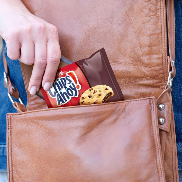 CHIPS AHOY! Cookies Variety Pack, 50 Snack Packs, 2 Cookies Per Pack