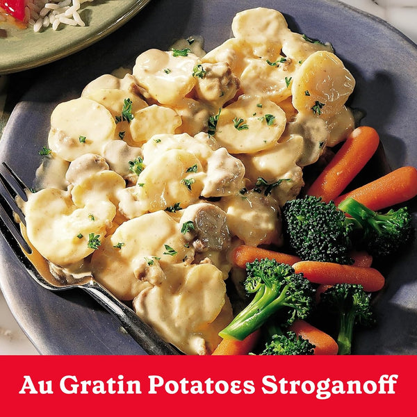 Betty Crocker Au Gratin Casserole Potatoes, Made with Real Cheese, Twin Pack, 8 oz