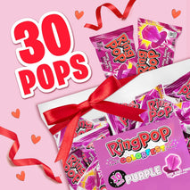 ring pop purple very berry full size fun hard candy for birthday parties easter basket stuffers egg fillers party favors bulk