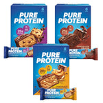 Pure Protein Bars Variety Pack, High Protein, Low Sugar, Gluten Free, 18 Count