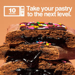 Legendary Foods 22g protein pastry double chocolate low carb keto snack 8 pack gluten conscious