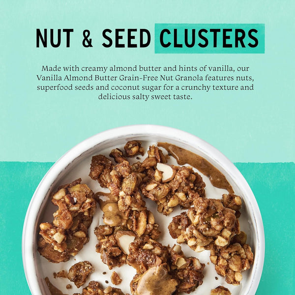 Purely Elizabeth Vanilla Almond Butter Keto Granola with MCT Oil 3 Ct 8oz Bags
