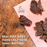 Handcrafted Black Pepper Beef Jerky 8 oz Jar